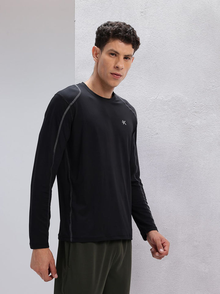 HRX by Hrithik Roshan Men Panelled Training T-shirt