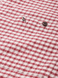 Mr Bowerbird Tailored Fit Gingham Checked Casual Shirt