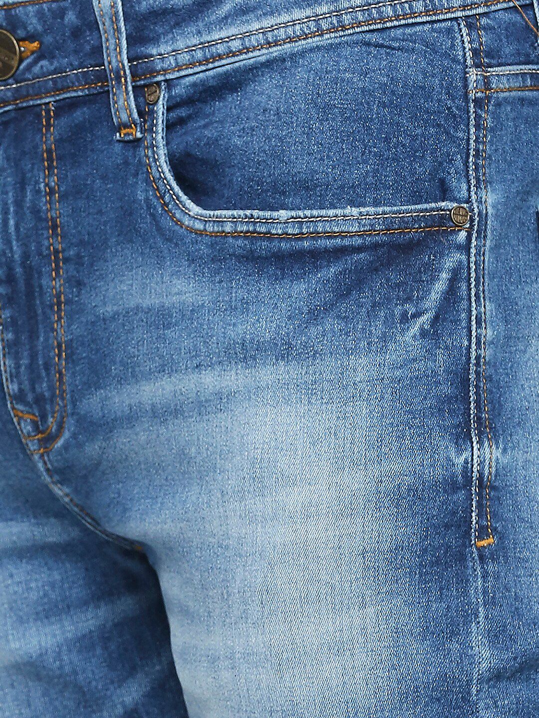 Being Human Men Clean Look Mid-Rise Heavy Fade Jeans