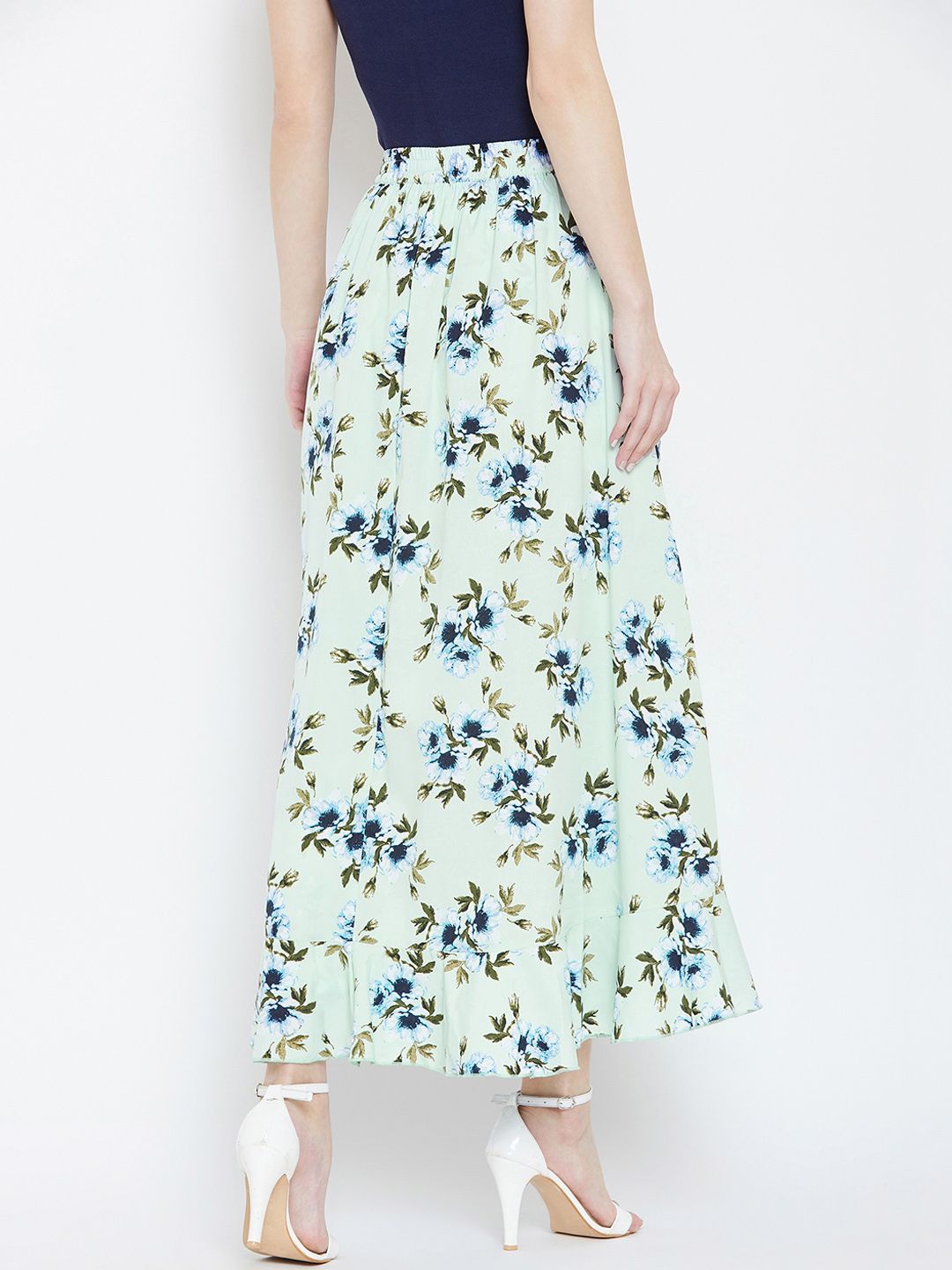 Berrylush Layered Drama Pant & Maxi Skirt