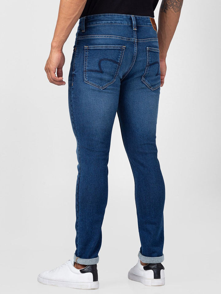 SPYKAR Men Super Skinny Fit Low-Rise Light Fade Jeans
