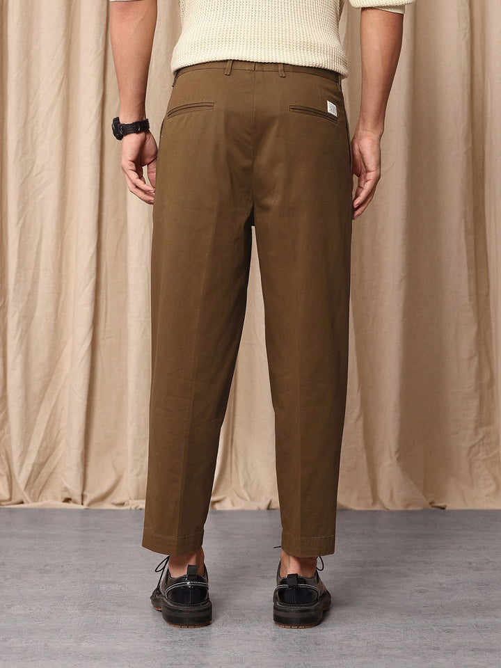 Mr Bowerbird Men Oversized Fit Pleated Trousers
