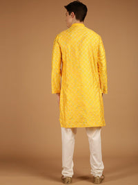 SOJANYA Kurta Kerja Benang Sulam Motif Etnik