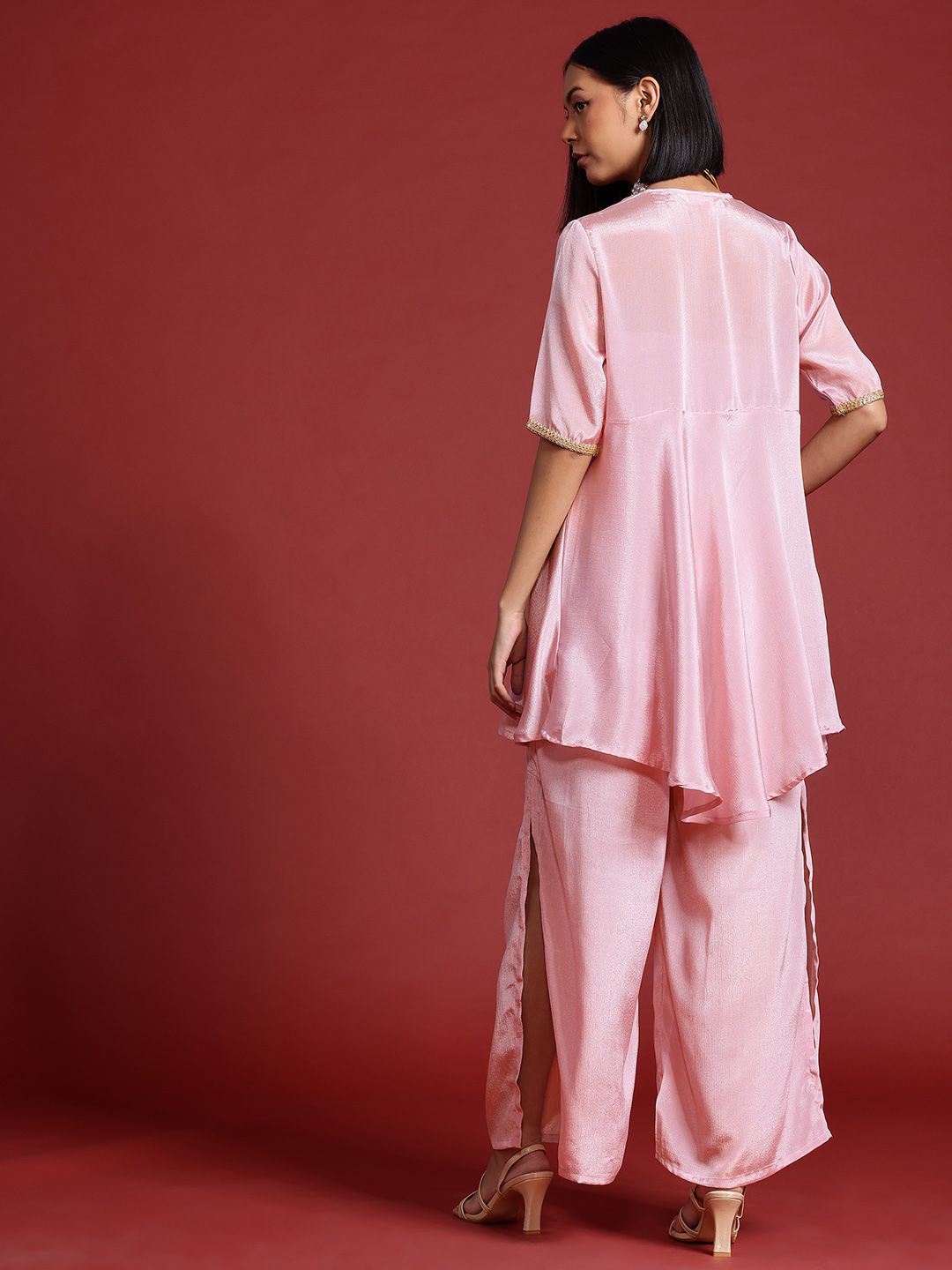 all about you Gotta Patti Ethnic Co-ords with Shrug