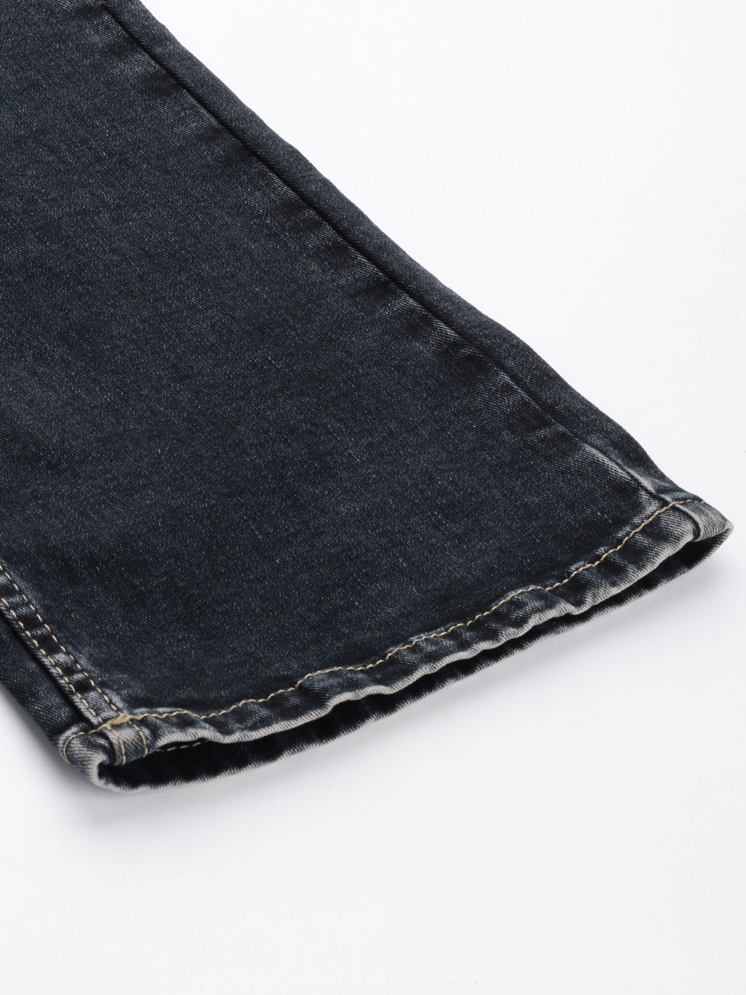 SPYKAR Men Rafter Bootcut Heavy Fade Stretchable Jeans