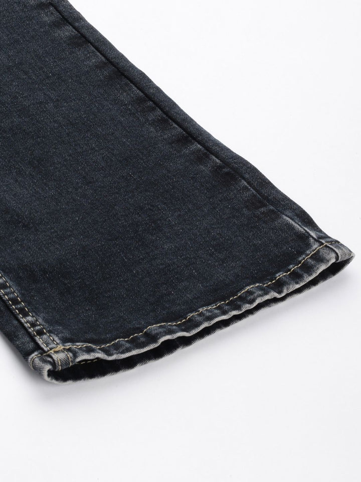 SPYKAR Men Rafter Bootcut Heavy Fade Stretchable Jeans