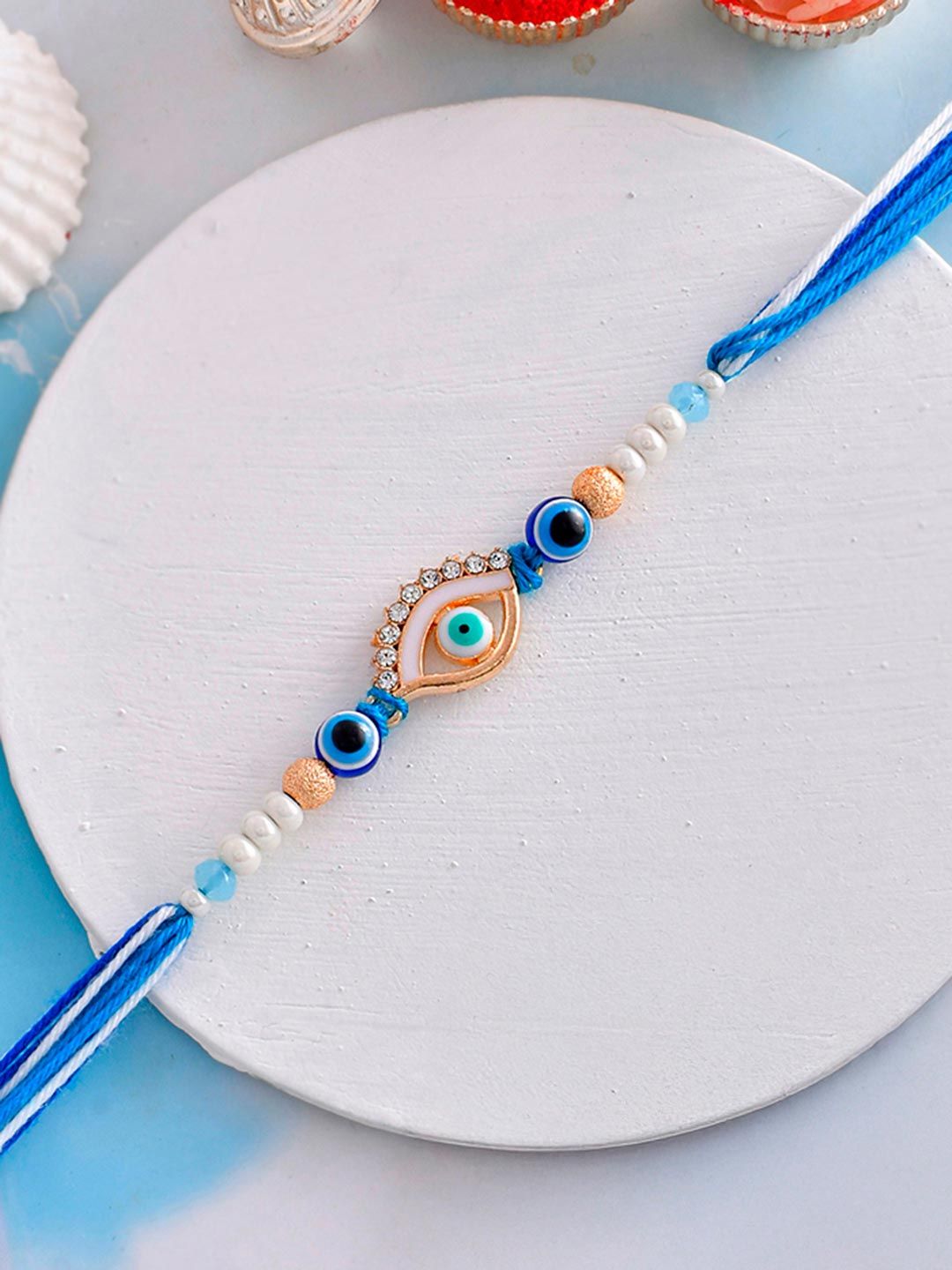 Voylla Evil Eye Men's Thread Rakhi
