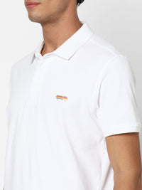 SPYKAR Regular Fit Polo Collar Short Sleeve Cotton T-shirt
