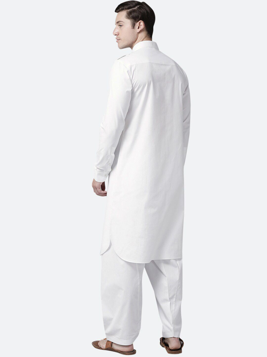 See Designs Men White Regular Pure Cotton Kurta with Pyjamas