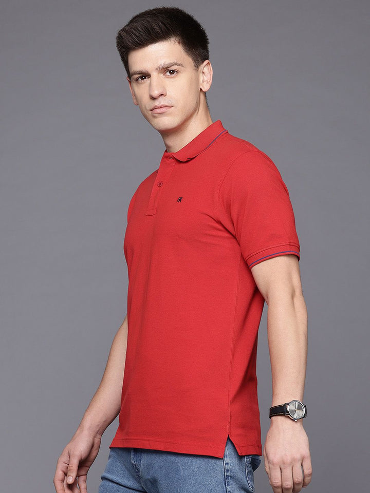 Raymond Modern Fit Pure Cotton Polo T-shirt