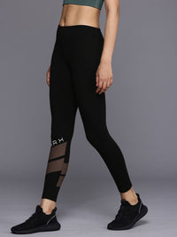 HRX by Hrithik Roshan Women Rapid-Dry Antimicrobial Finish Training Tights