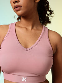 HRX by Hrithik Roshan Lightly Padded Rapid-Dry Training Bra HR_SS25_W_BA_KT061_03_C