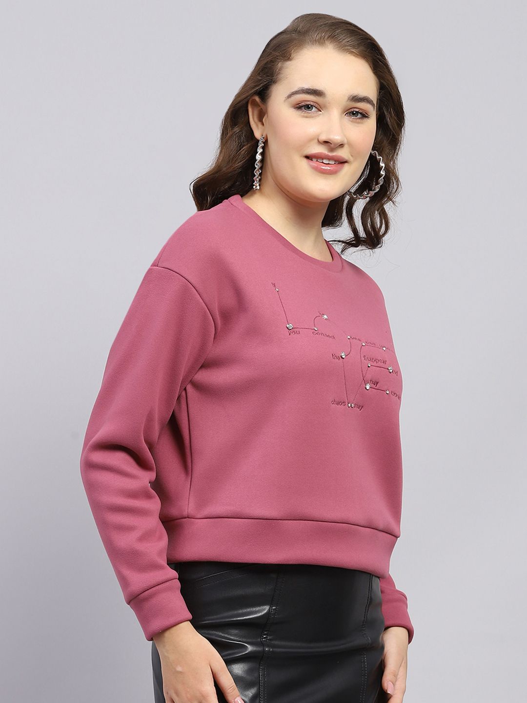 Monte Carlo Women Embroidered Sweatshirt