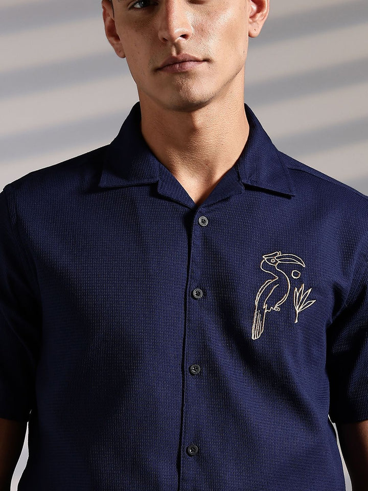 Baju Katun Kolar Cuba Eszett Golden Bird