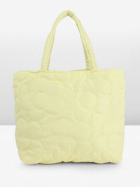 DressBerry Floral Self-Design Quilted Handheld Bag
