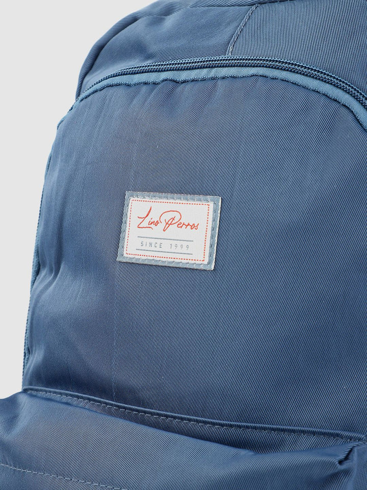 Lino Perros Women Navy Blue 14 Inch Laptop Backpack