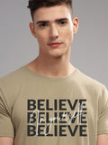 ADRO Men Typography Printed Pockets T-shirt
