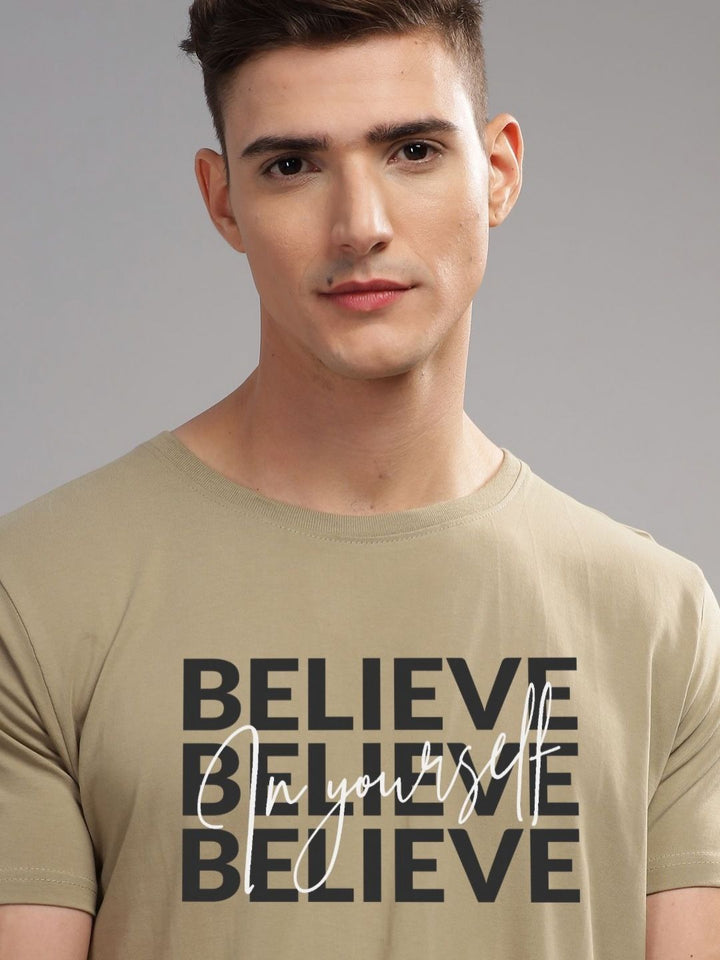ADRO Men Typography Printed Pockets T-shirt