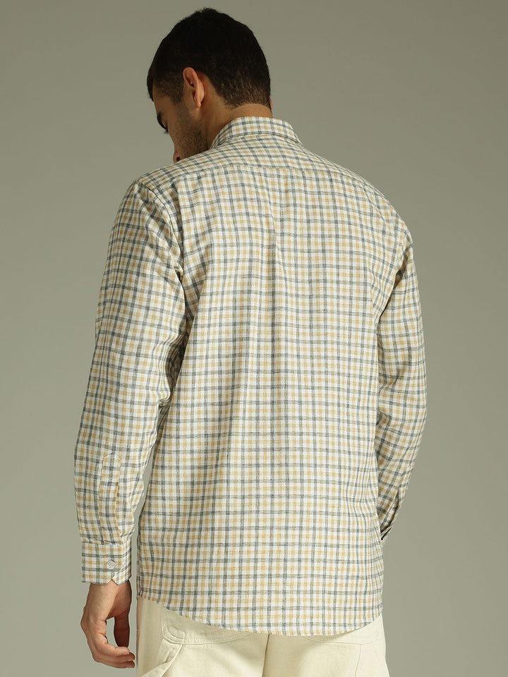 Oversized Checkered Shirt