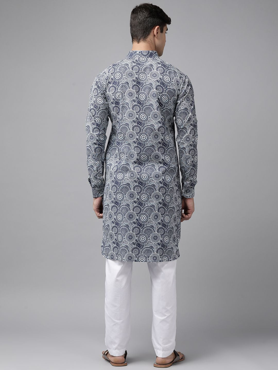 See Designs Printed Regular Pure Cotton Kurta With Pyjamas