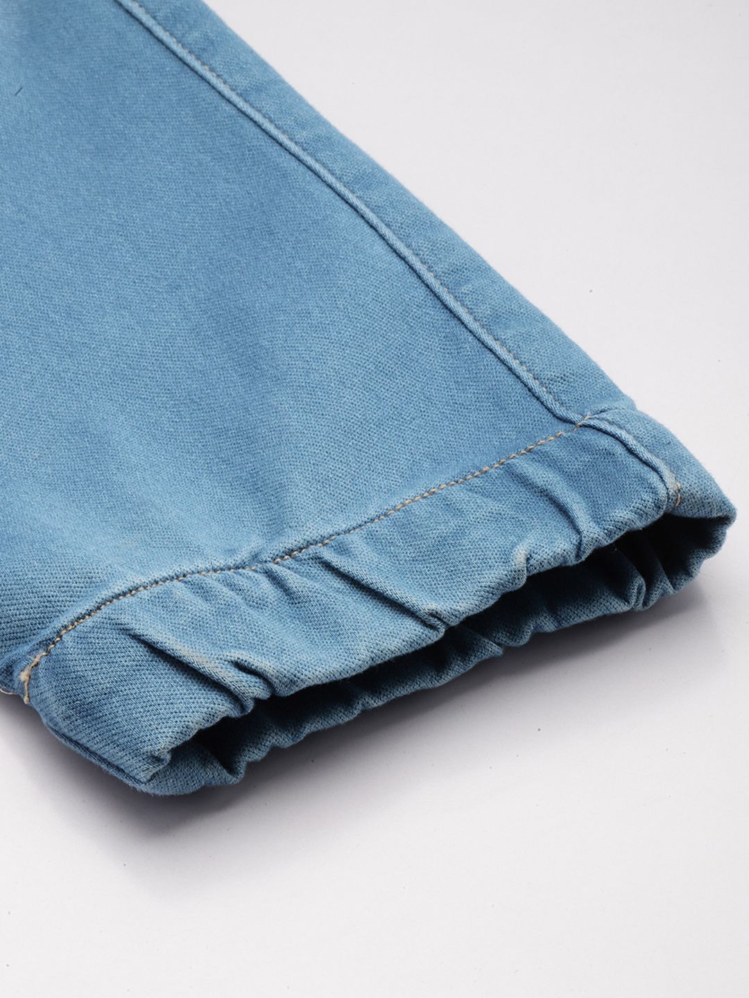 The Indian Garage Co Men Light Fade Stretchable Cargo Jeans