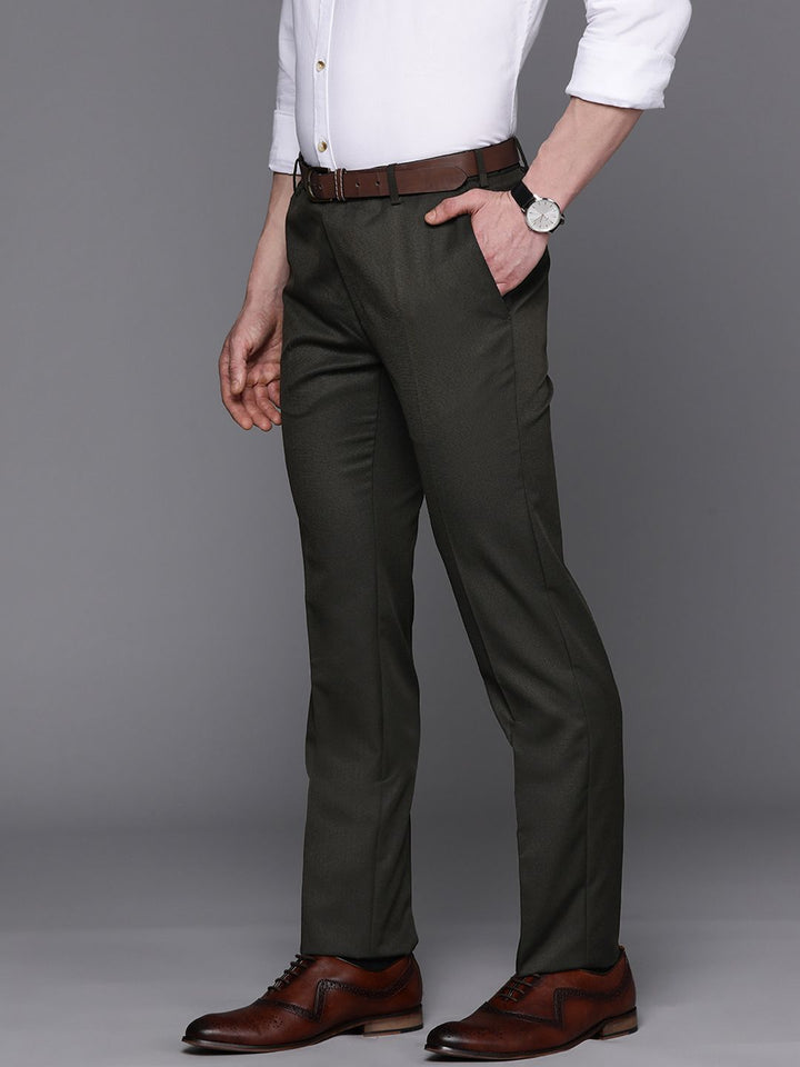 Raymond Men Slim Fit Formal Trousers