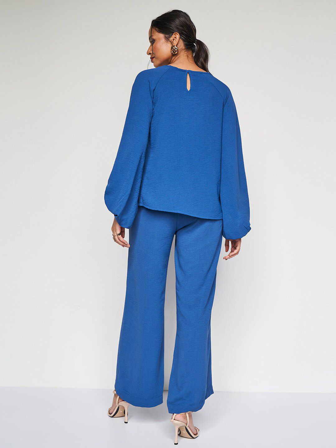 AND Round Neck Top With Palazzos