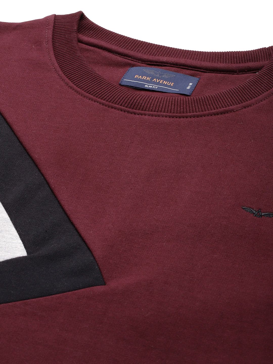 Park Avenue Colourblocked Pullover Sweatshirt