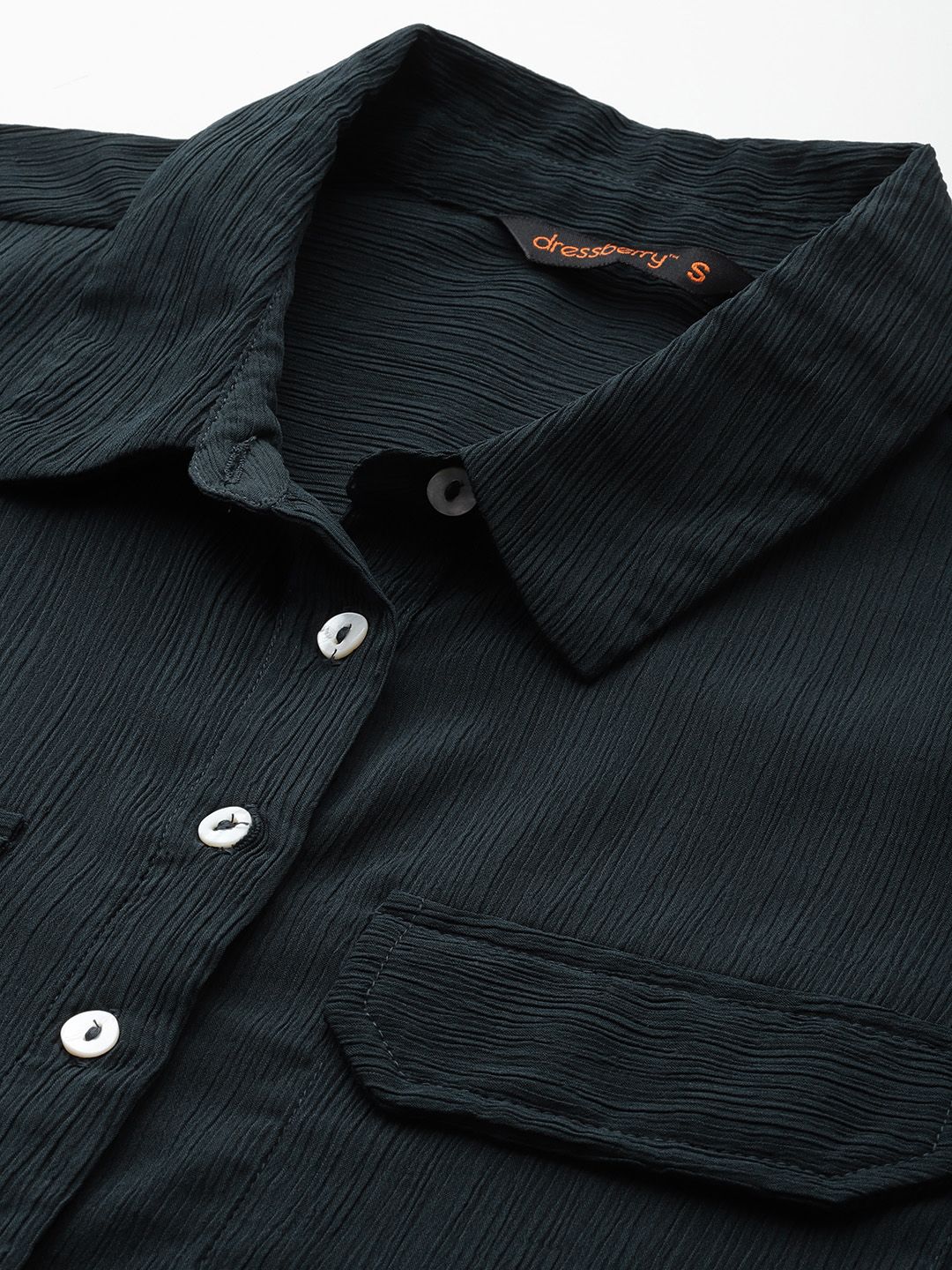 DressBerry Textured Casual Shirt