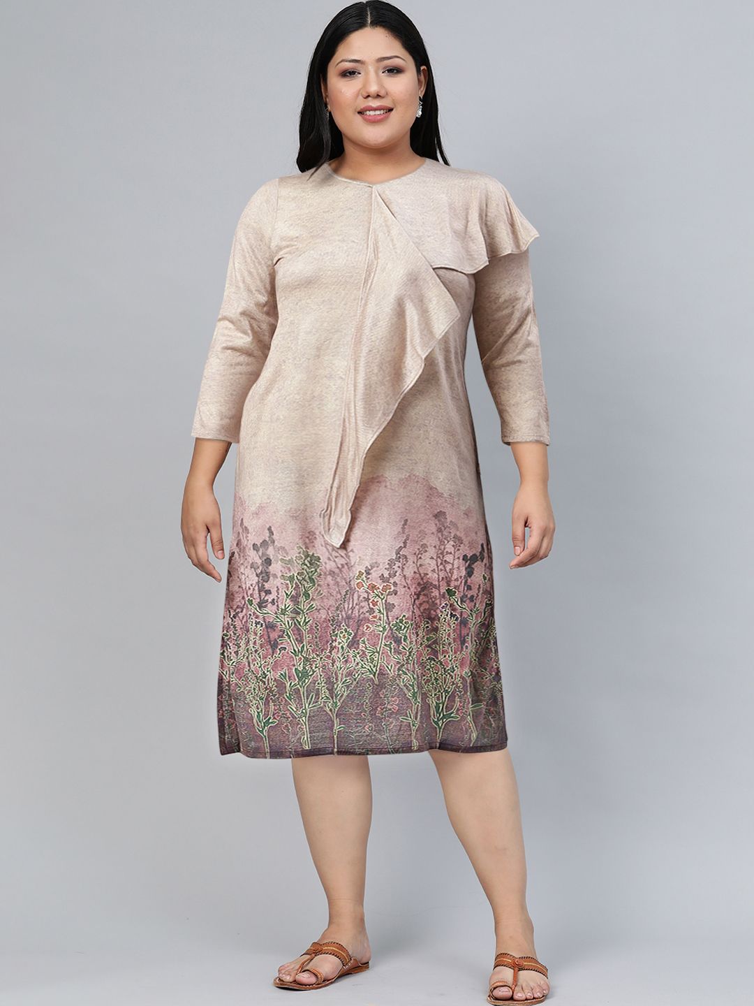 W Midi Cotton Dress