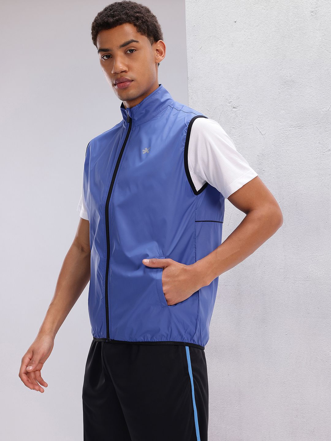 HRX by Hrithik Roshan Lightweight Rapid-Dry Running Gilet Jacket