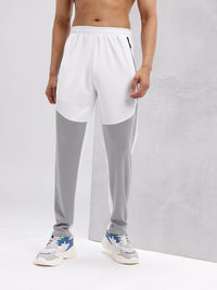 HRX by Hrithik Roshan Men Colourblocked Mid-Rise Rapid-Dry Running Track Pants