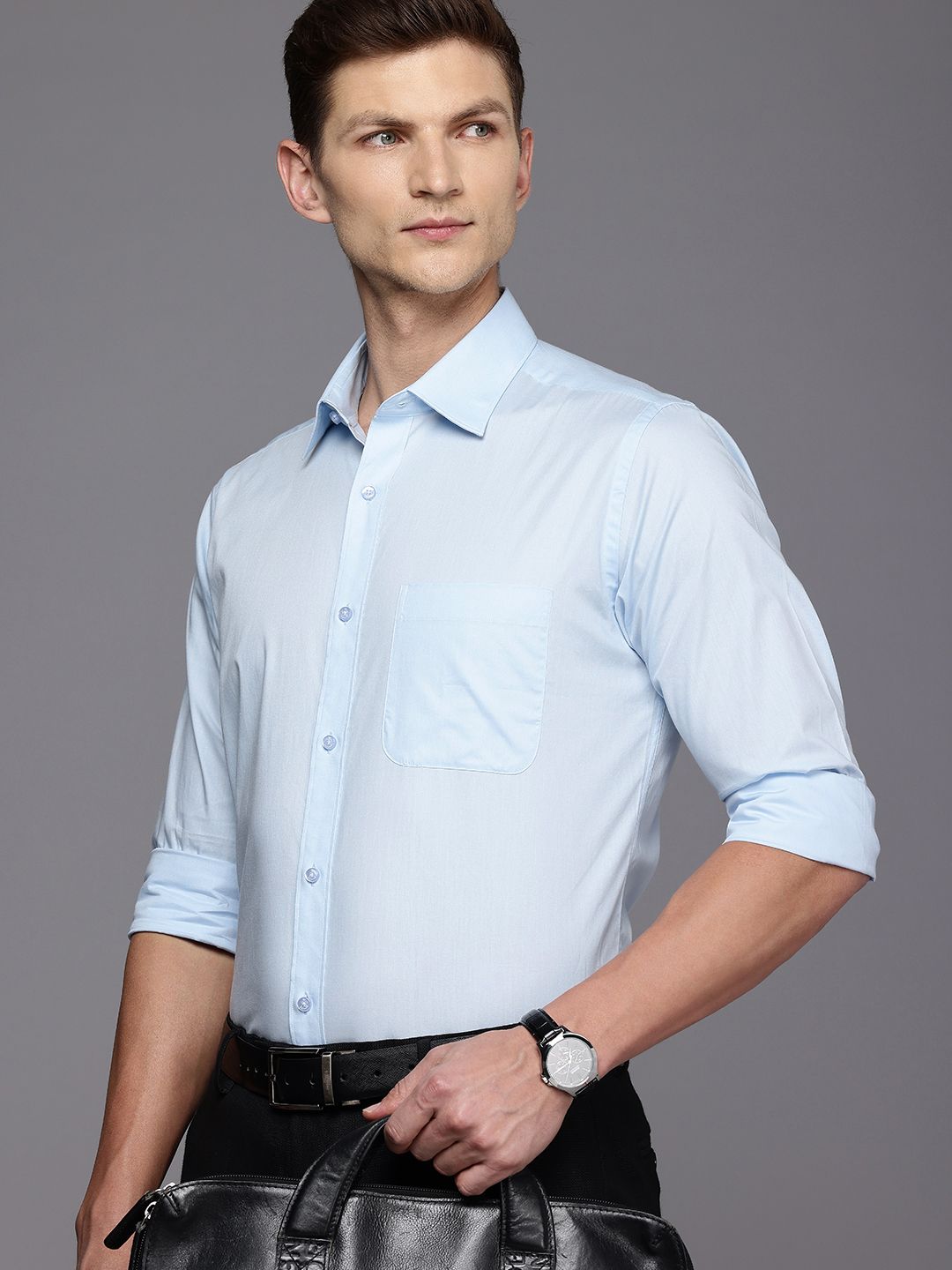 Raymond Pure Cotton Slim Fit Formal Shirt