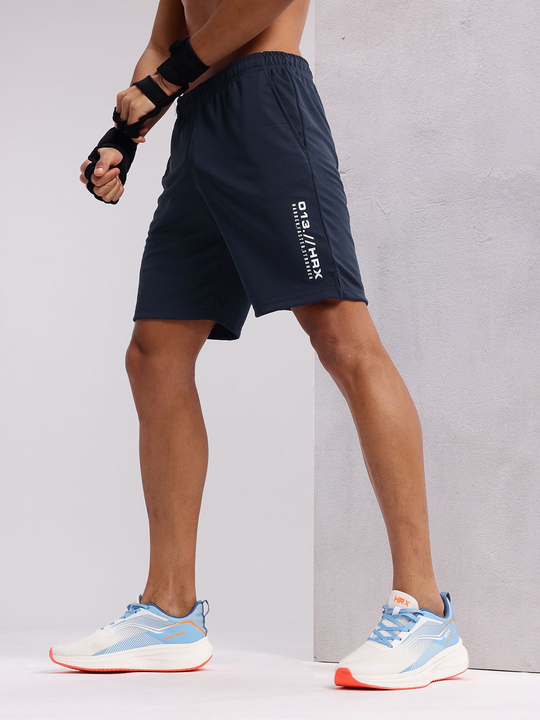 HRX by Hrithik Roshan Men Printed Training Sports Shorts