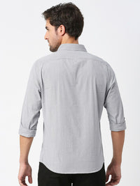Thomas Scott Micro Checks Pure Cotton Slim Fit Casual Shirt