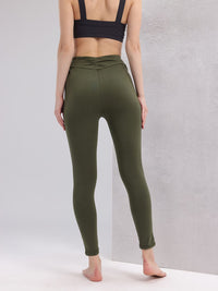 HRX by Hrithik Roshan Women Mid-Rise Cropped Skinny Fit Yoga Tights