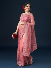 Saree Sulam Bunga kasee