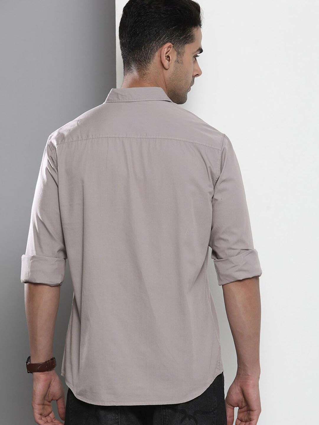 The Indian Garage Co Men Lilac Casual Shirt