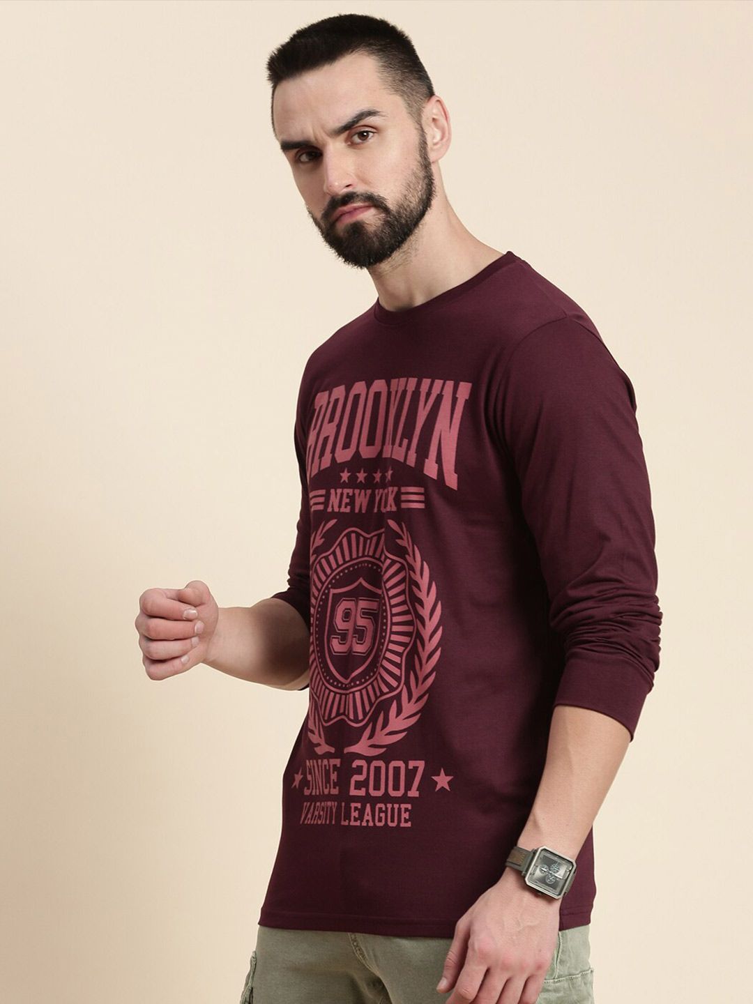 DILLINGER Typographic Printed Pure Cotton T-shirt