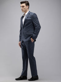 Park Avenue Checked Single Breasted Formal Blazer and Trouser