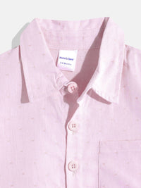 Moms Love Infant Boys Pure Cotton Dobby Shirt