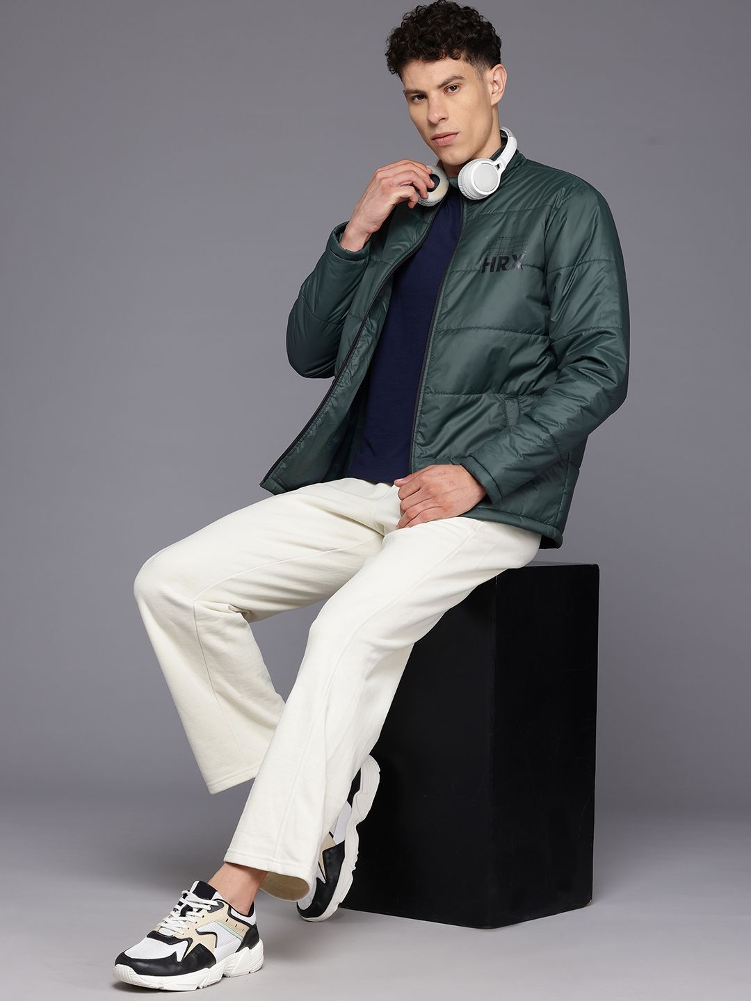 HRX by Hrithik Roshan Casual Padded Jacket