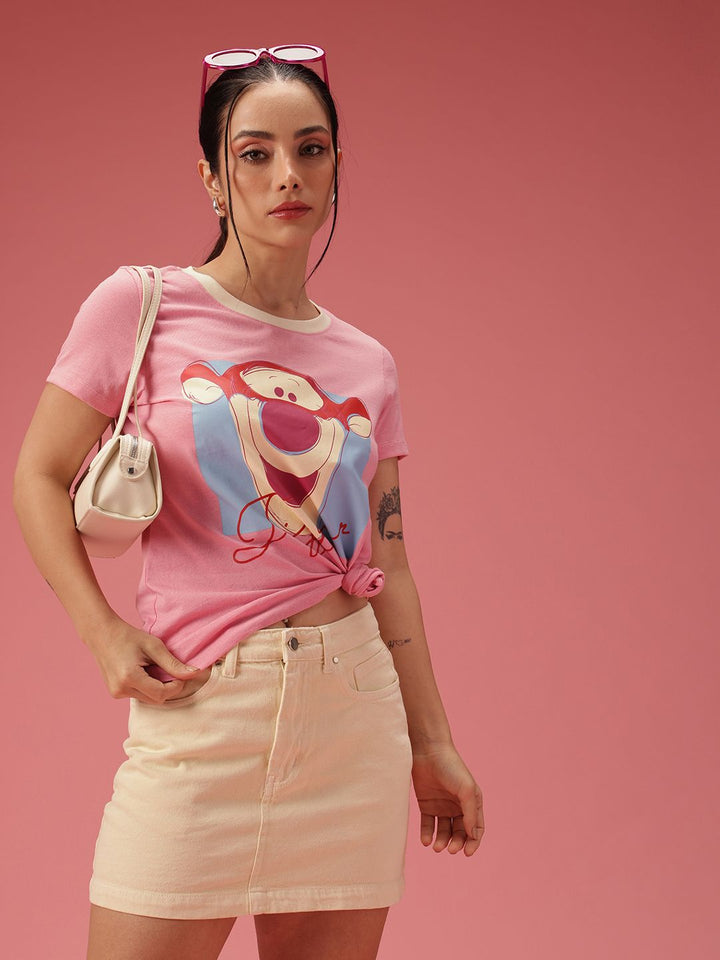 Dressberry Winnie the Pooh dicetak t-shirt