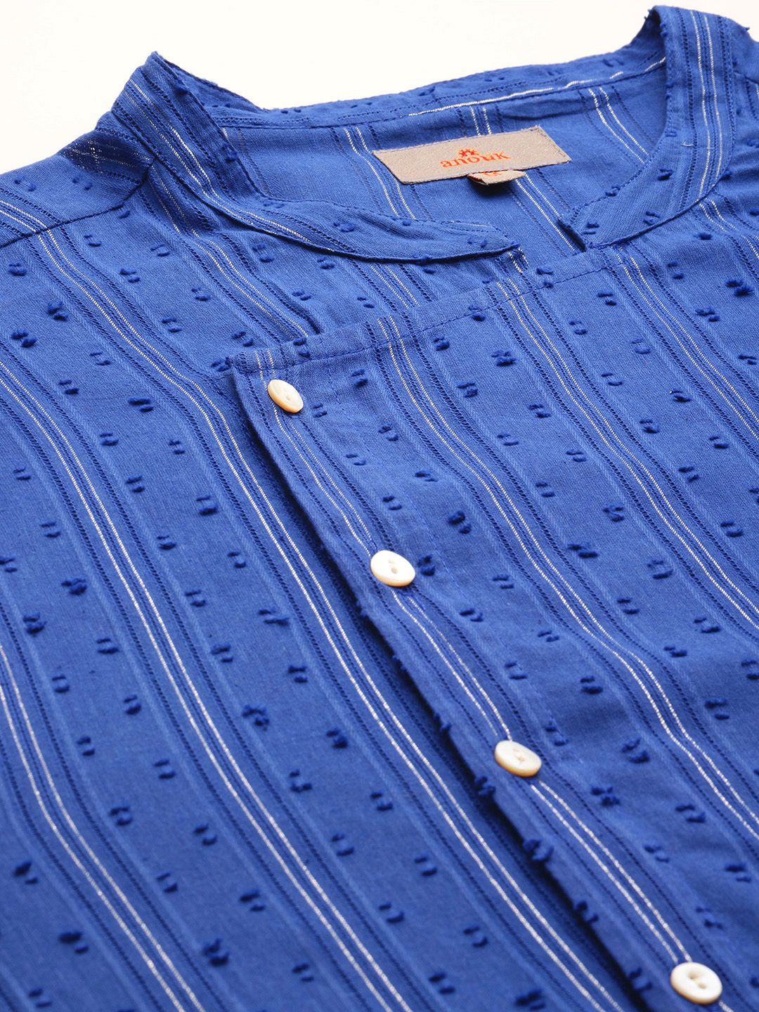 Anouk Angrakha Pure Cotton Kurta with Churidar