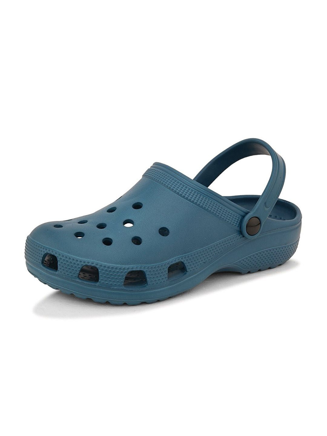 HRX by Hrithik Roshan Men Teal Blue Rubber Clogs
