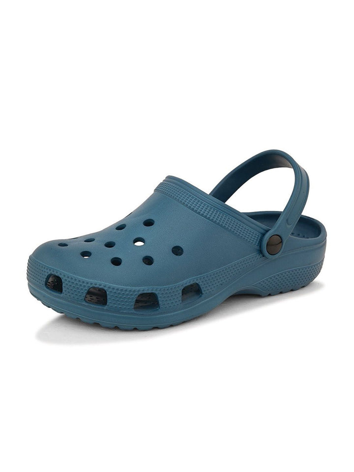 HRX by Hrithik Roshan Men Teal Blue Rubber Clogs