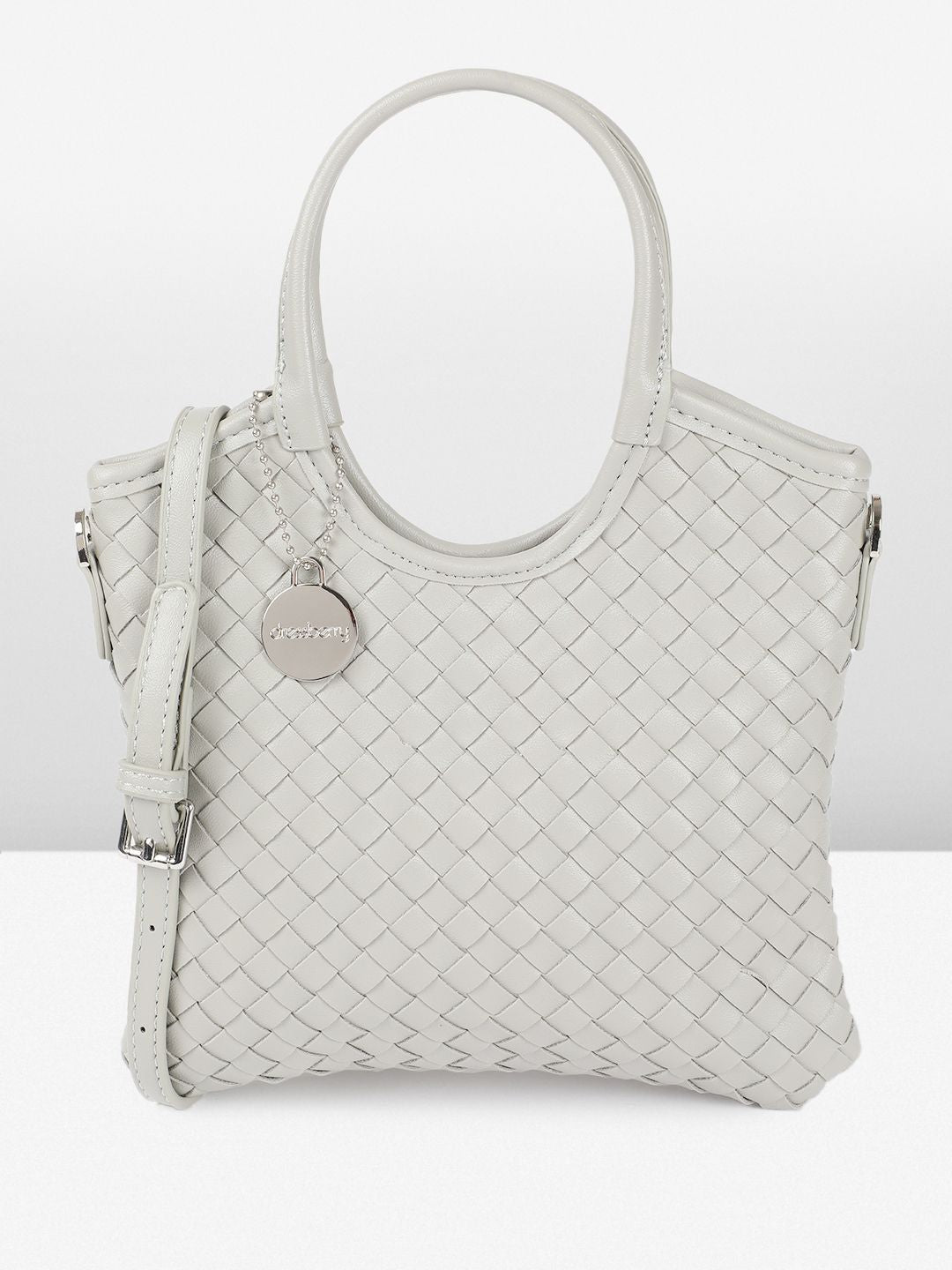 DressBerry Self Design Structured Handheld Bag