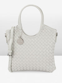 DressBerry Self Design Structured Handheld Bag