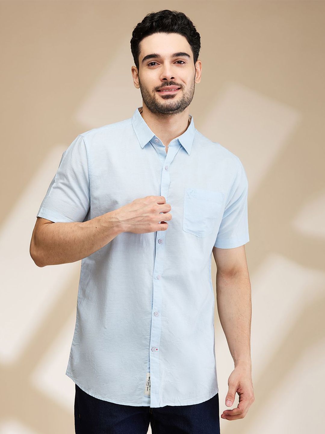 Being Human Men Slim Fit Opaque Casual Shirt