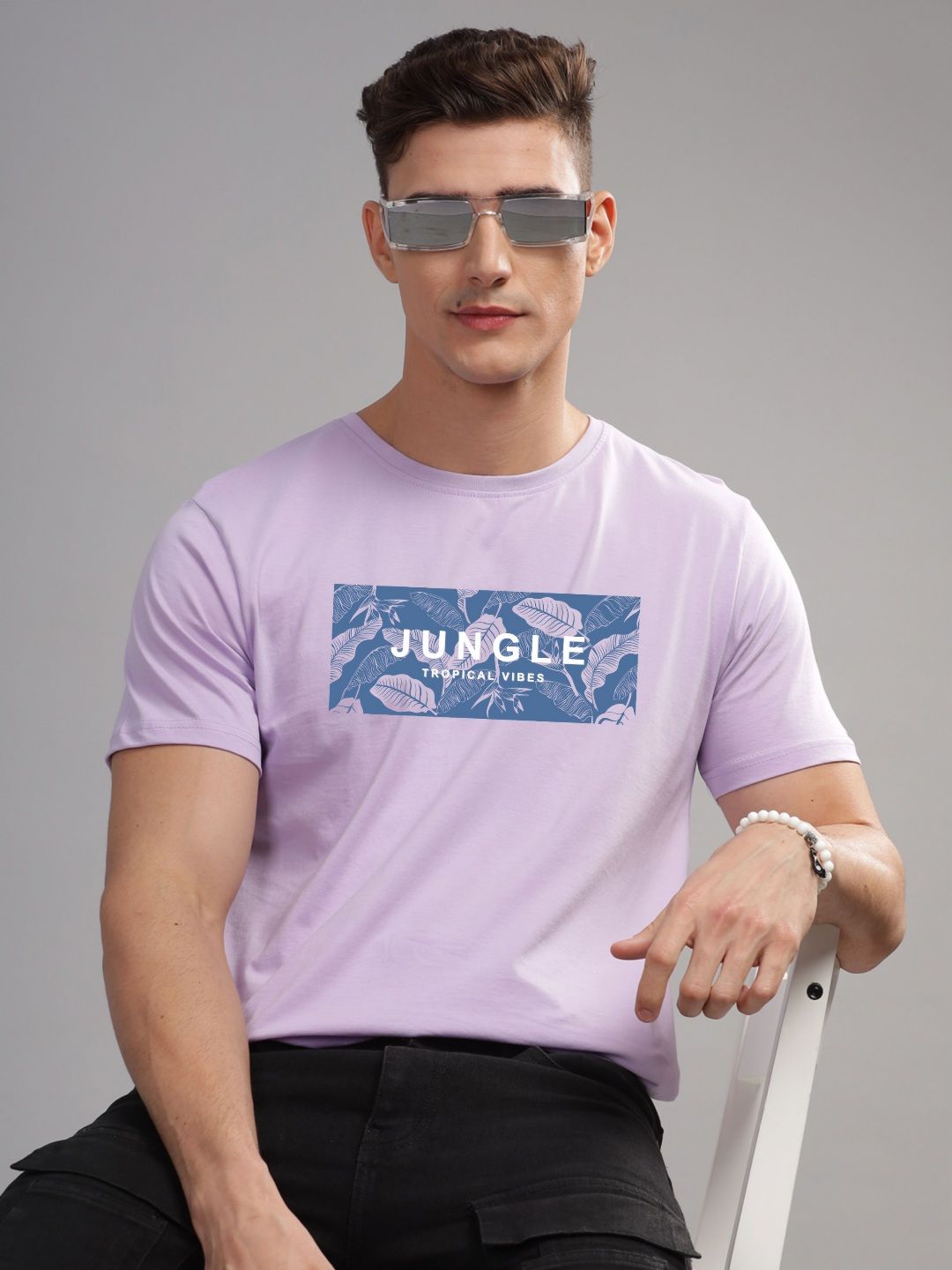 ADRO Men Printed T-shirt